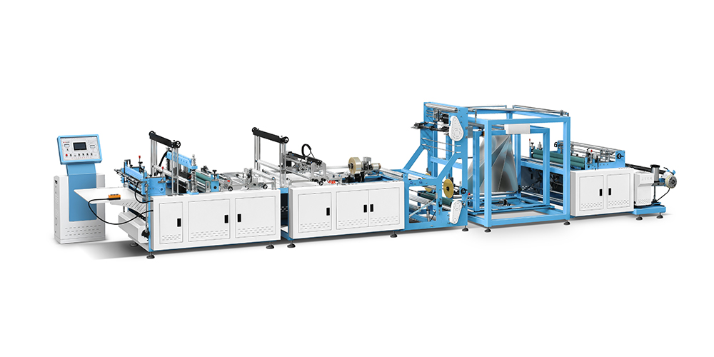 Máquina de bolsa de caja no tejida multifuncional