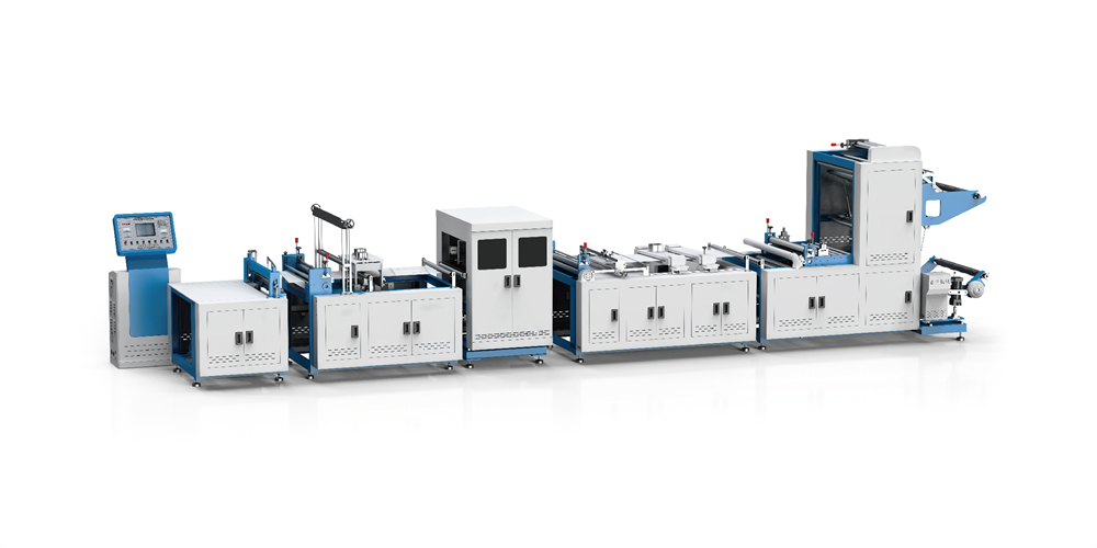 Non Woven Flower Bag Making Machine With Three -Side Sealing