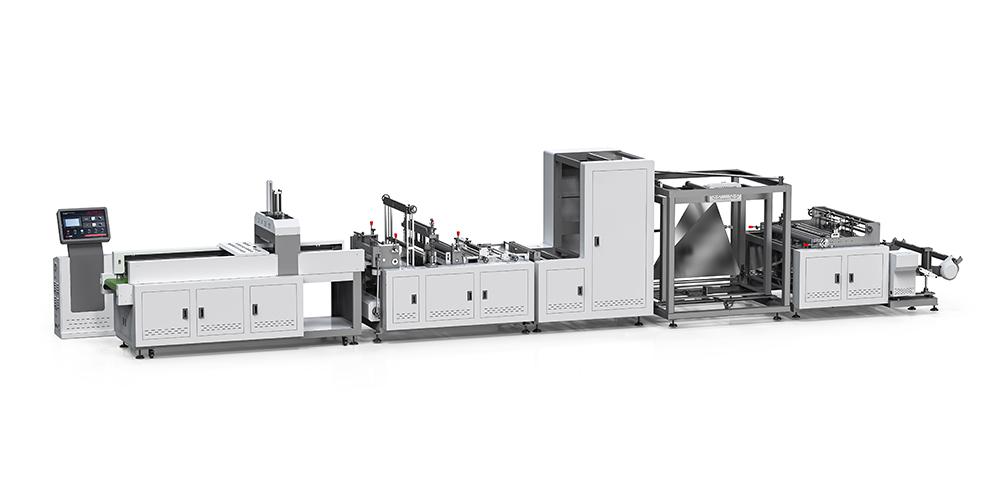Machine à T-shirt non tissé multifonctionnelle