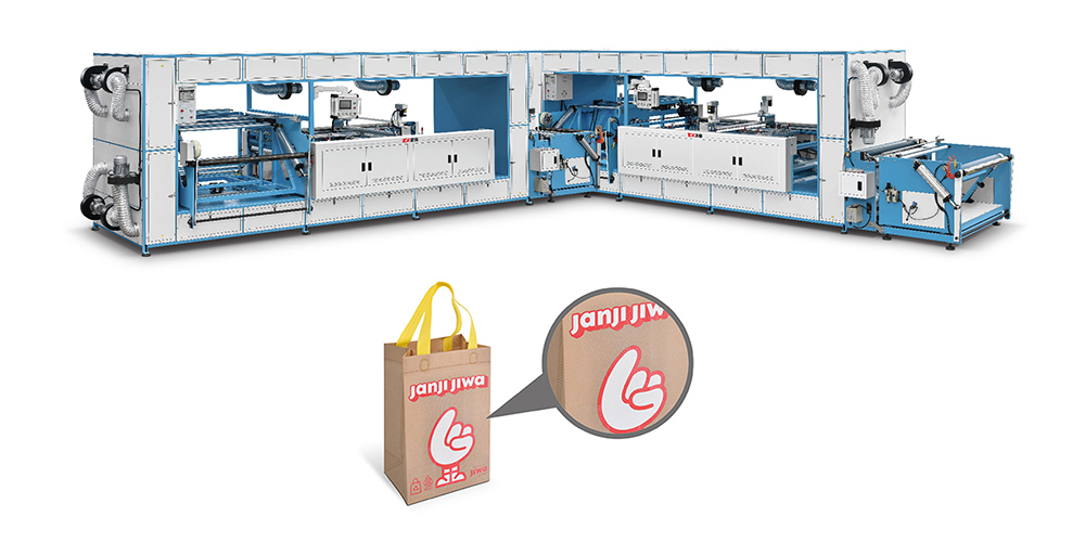ZXH-B1200 Non woven Two Tone Screen Printing Machine