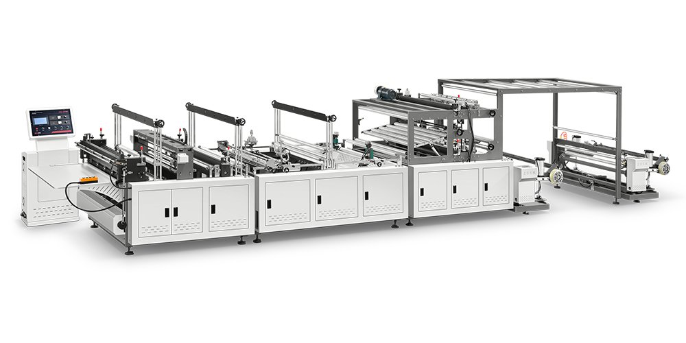 Double Feeding Non Woven Bag Making Machine (Fruit Cover, Sanitary Ware Cover, Sofa Cover)