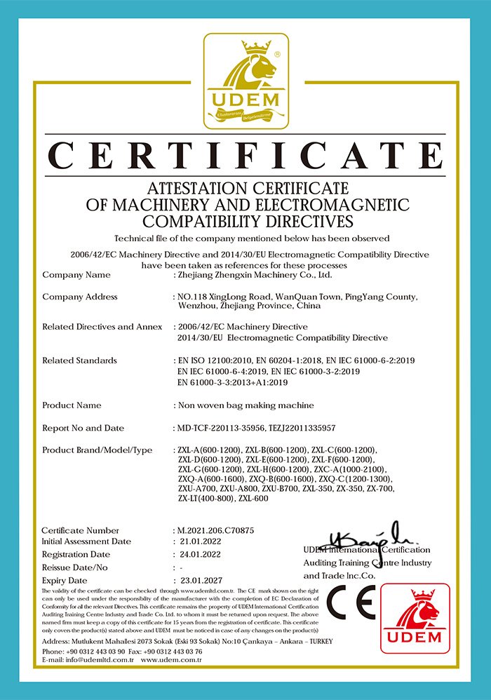 CE Certificate